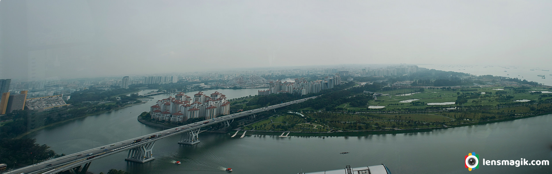 Singapore City Panorama