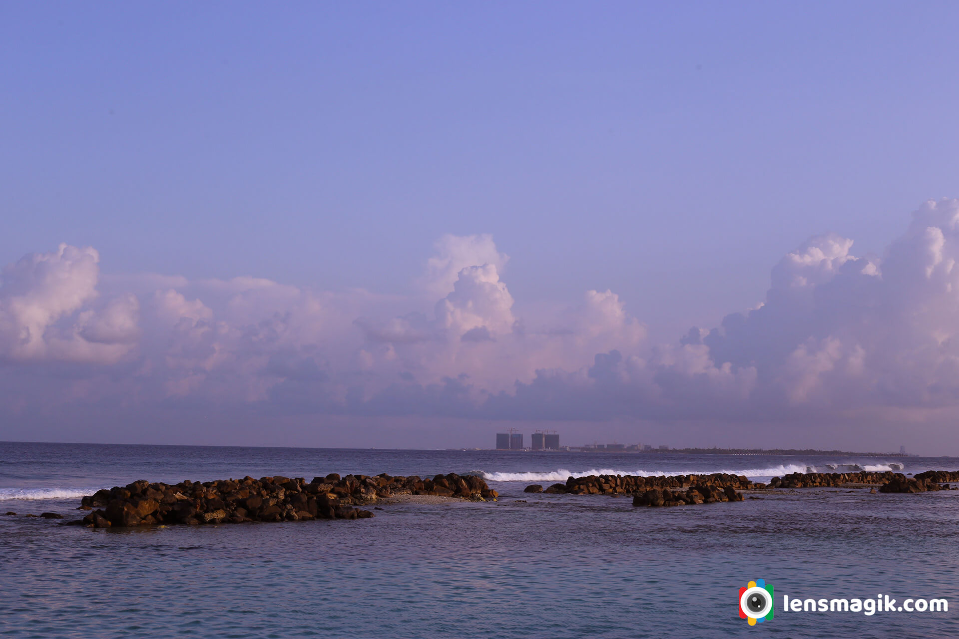 Maldives resort view