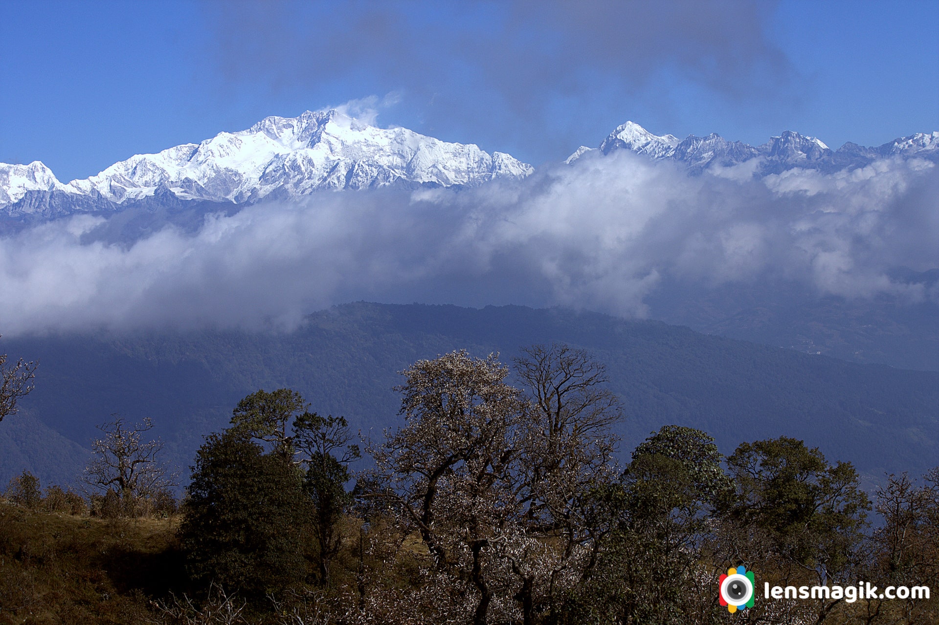 Kanchenjunga view from India