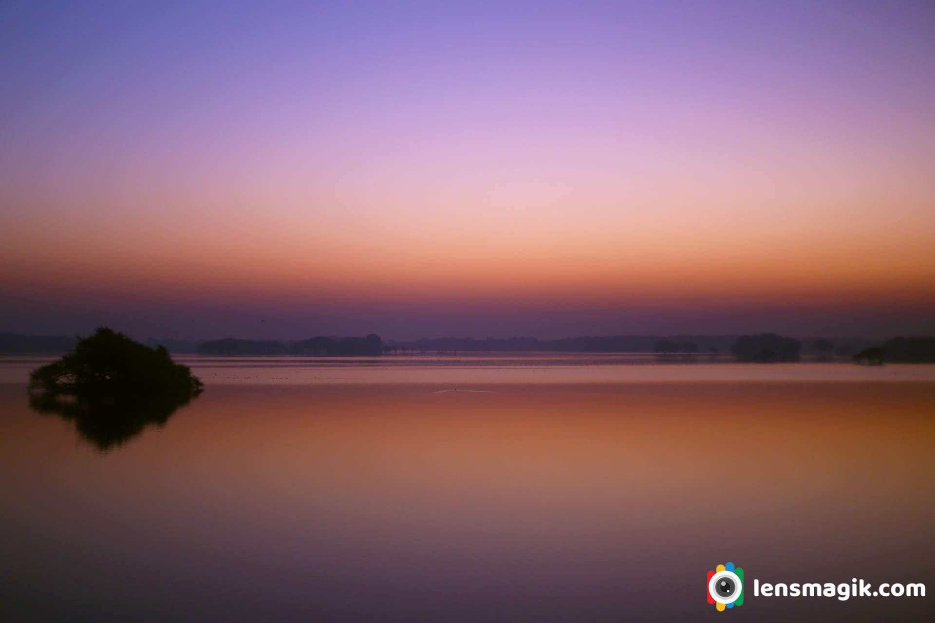 Twilight Sky At Thol Lake