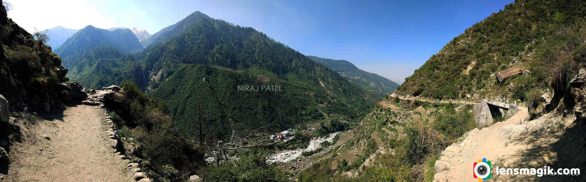 Har ki dun trek Route panorama