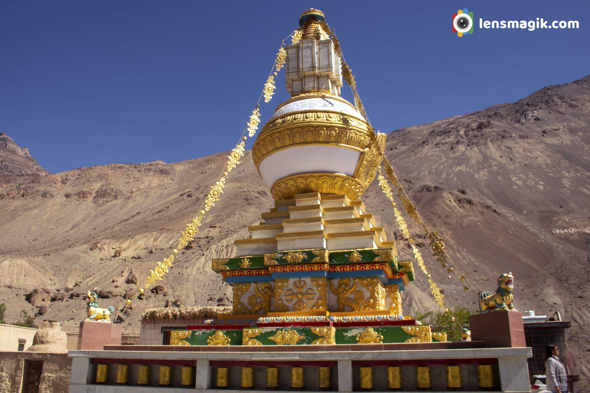 Tabo monastery Stupa