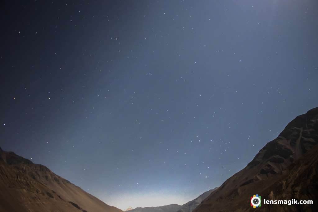 Star photography at Tabo