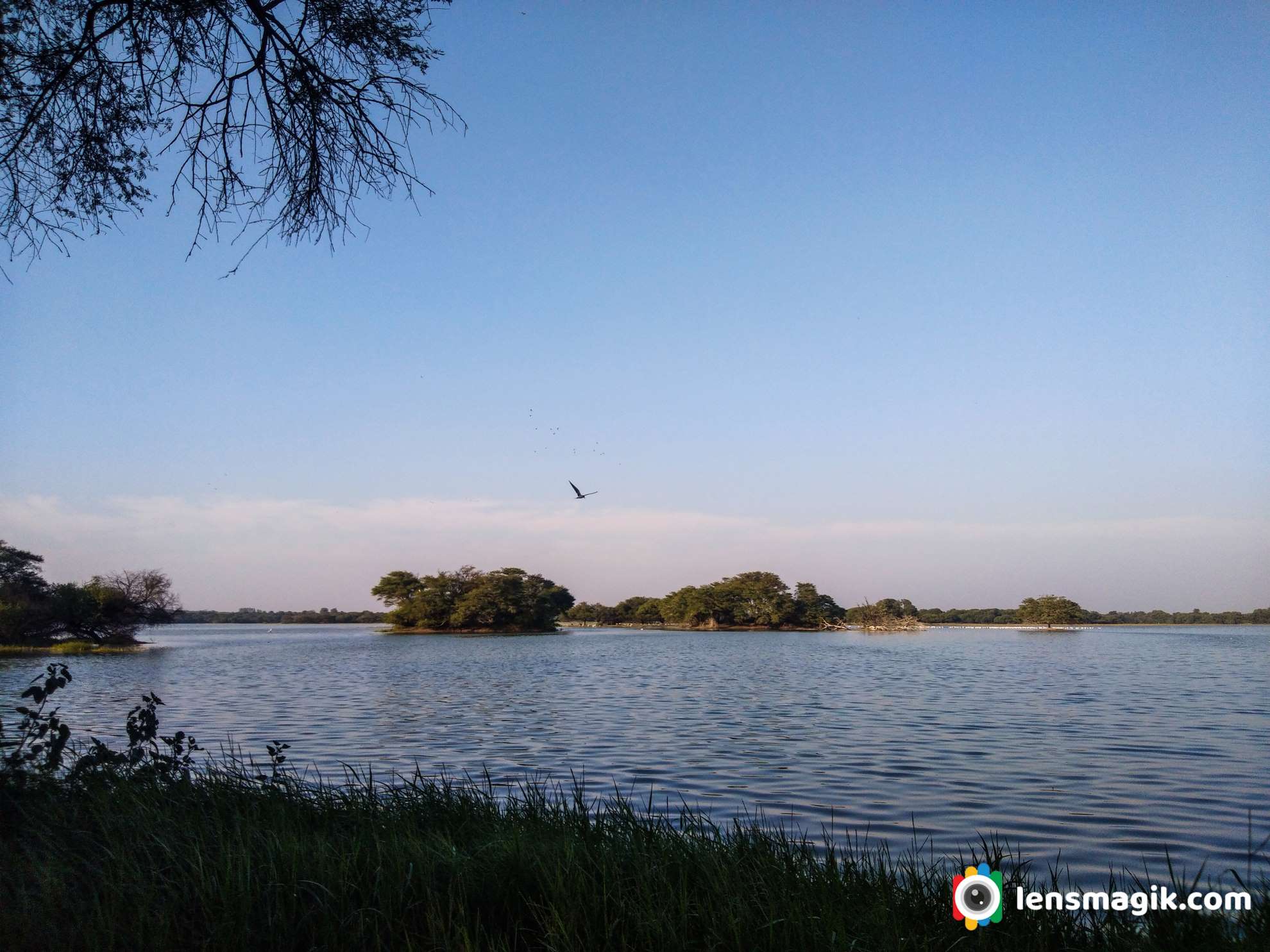 Thol lake morning view