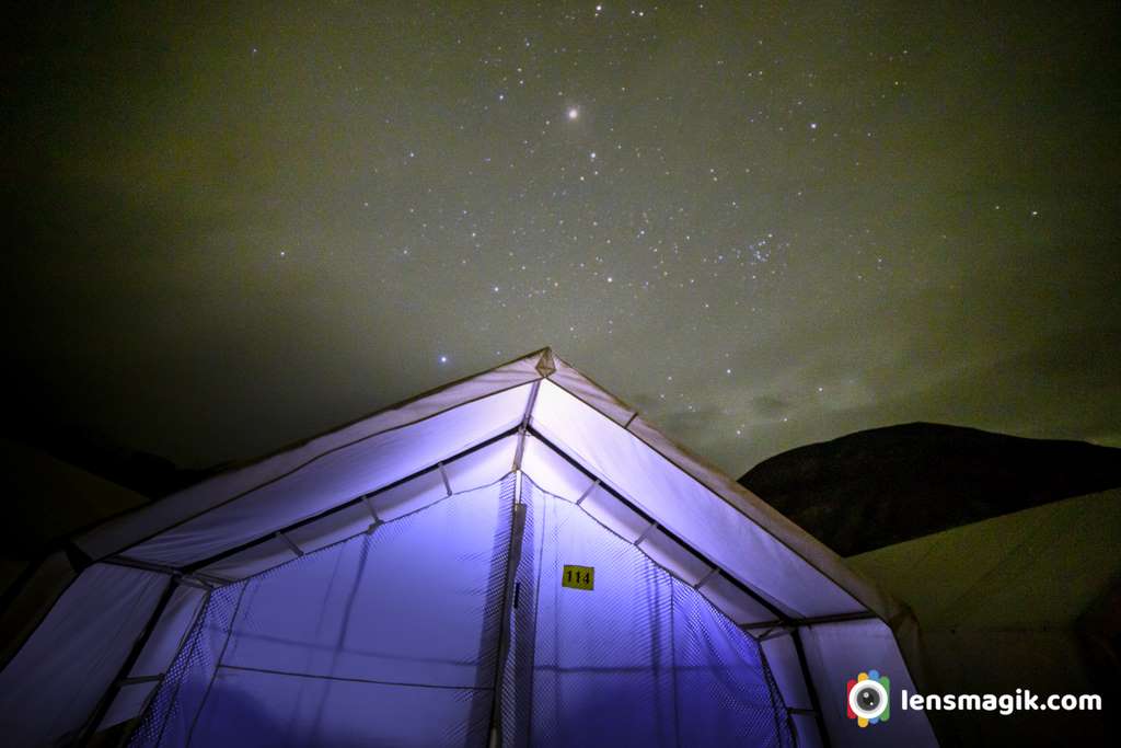 pangong lake tents