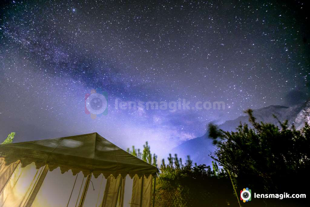 Milky way at Nubra valley