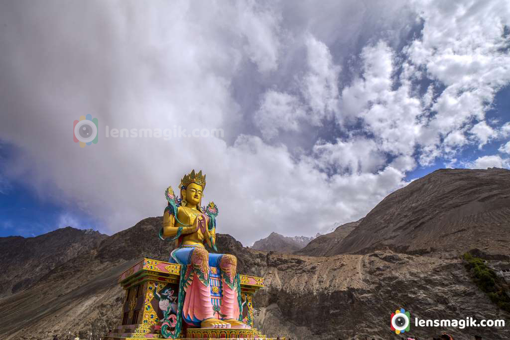 Diskit monastery buddha statue