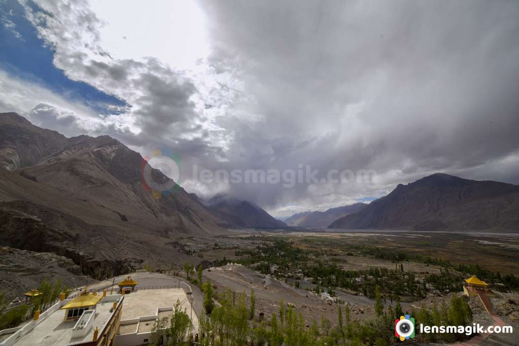 Diskit monastery view